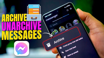 How To Archive & Unarchive Messages in Facebook on Android | Manage Facebook Messages