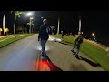 Onewheel group ride -o- Boca Raton, FL. Shot with Insta360 X3