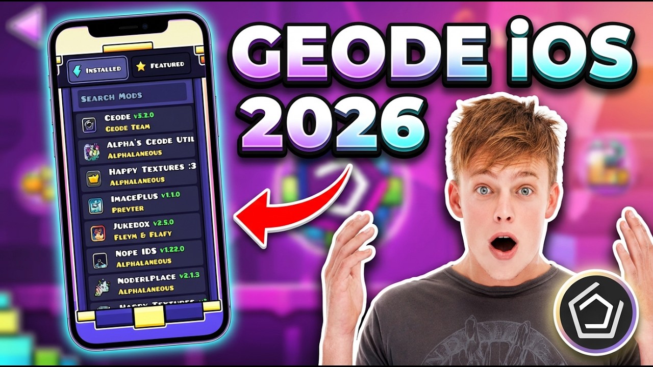 Geode iOS Download 2026 | How To Install Geode on iOS Without Jailbreak ...