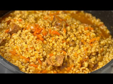 НЕВЕРОЯТНО ВКУСНЫЙ ПЛОВ ИЗ ПЕРЛОВКИ! Понравится всем.