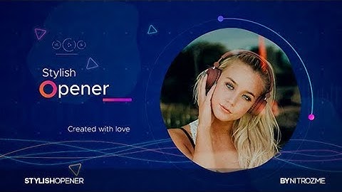 Stylish Opener by nitrozme | After Effects Opener Template #AfterEffectsTemplate #Videohive