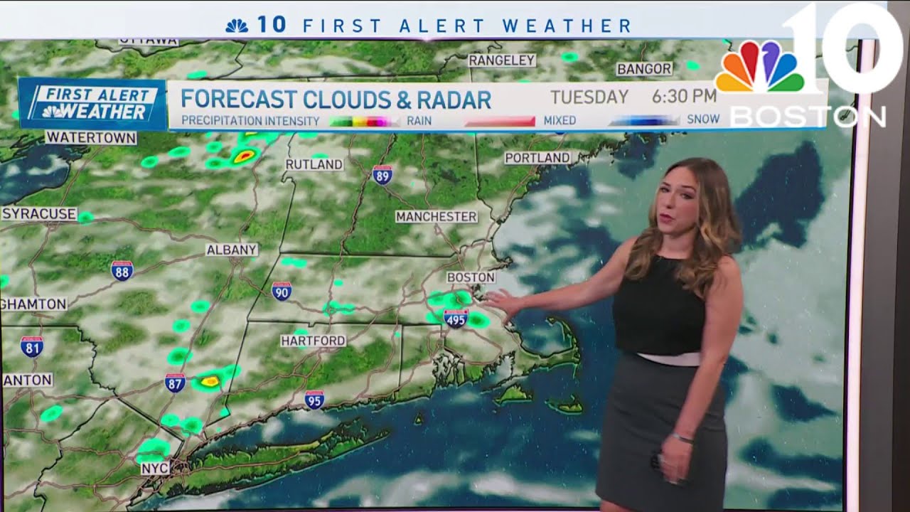 Mainly dry and pleasant now, but humidity and rain are coming - YouTube