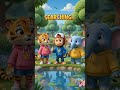 🐸 Luna and the Strange Sound! 🔊 | Animal Sounds for Kids #shorts