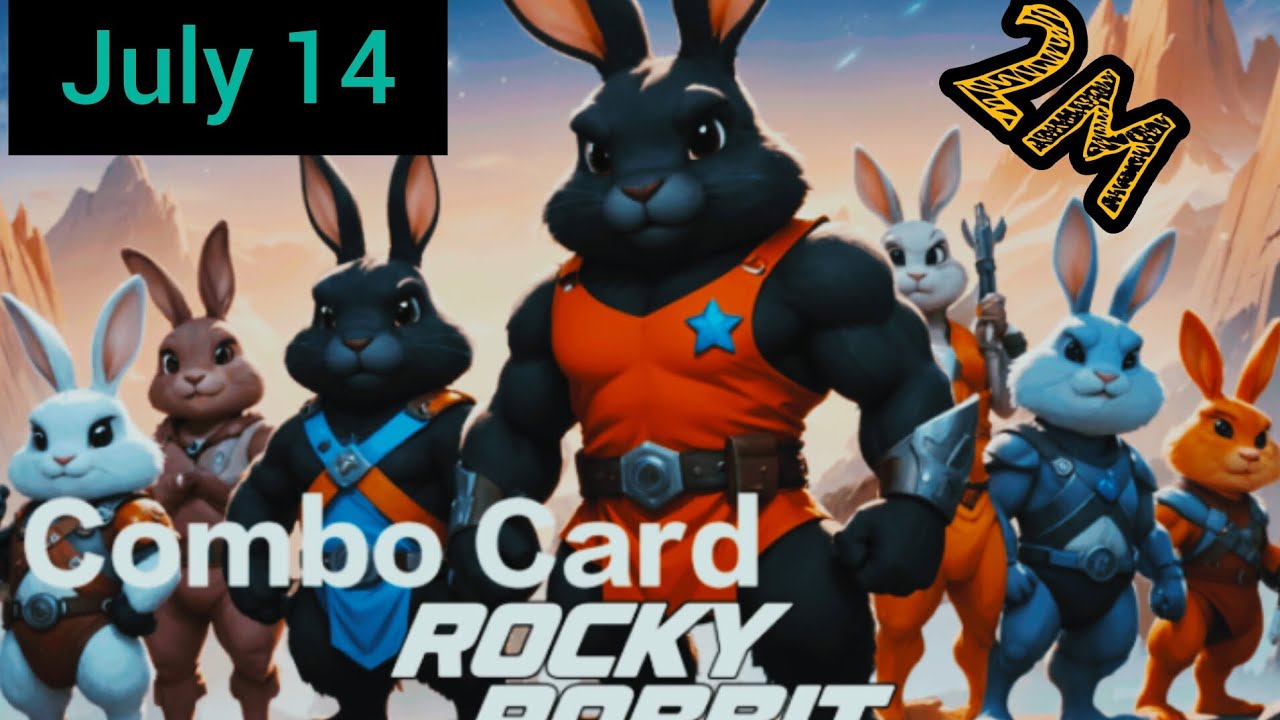 Rocky Rabbit Combo Cards| Today Rocky Rabbit Combo Card | 14 july 2024 ...
