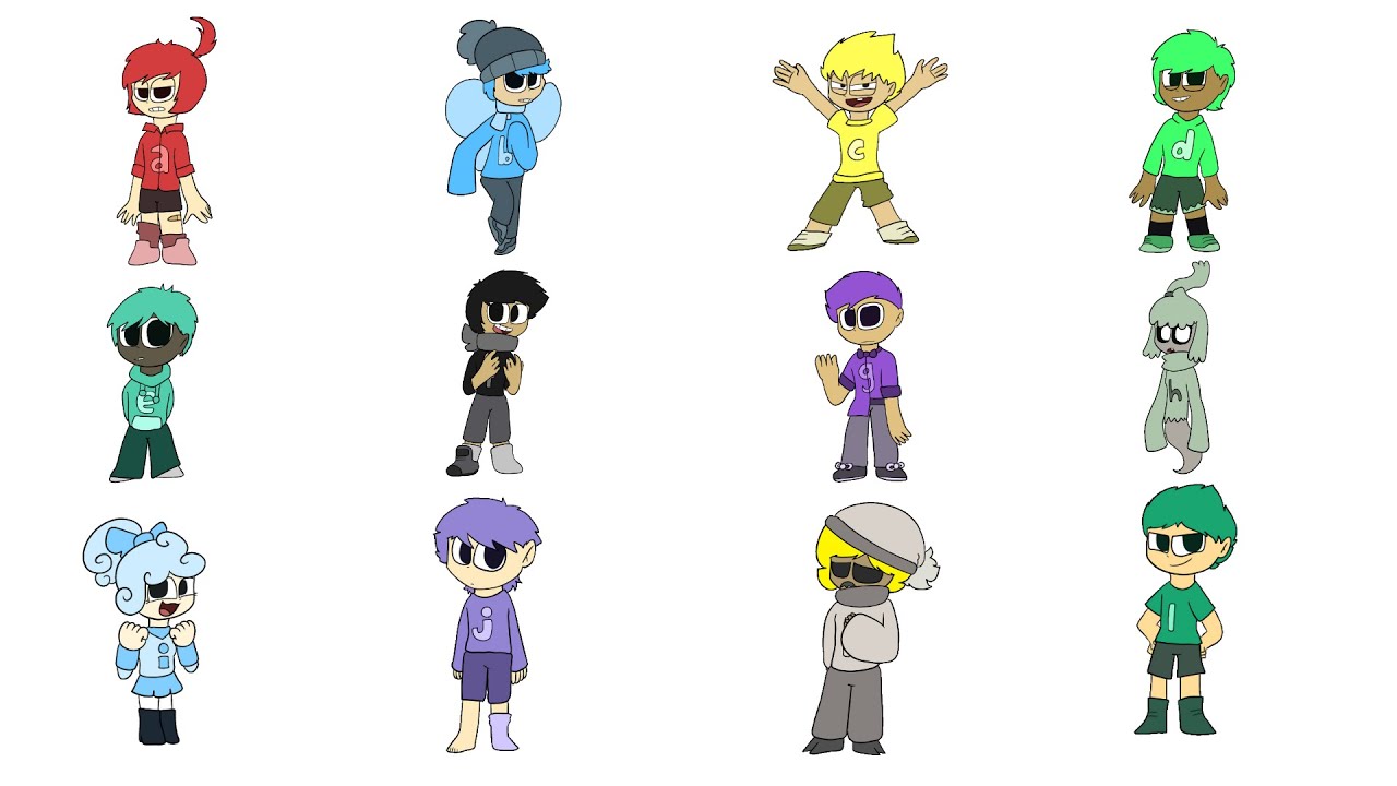 Humanized Alphabet lore lowercase and sorry for not posting in all yea, Alphabet  Lore S