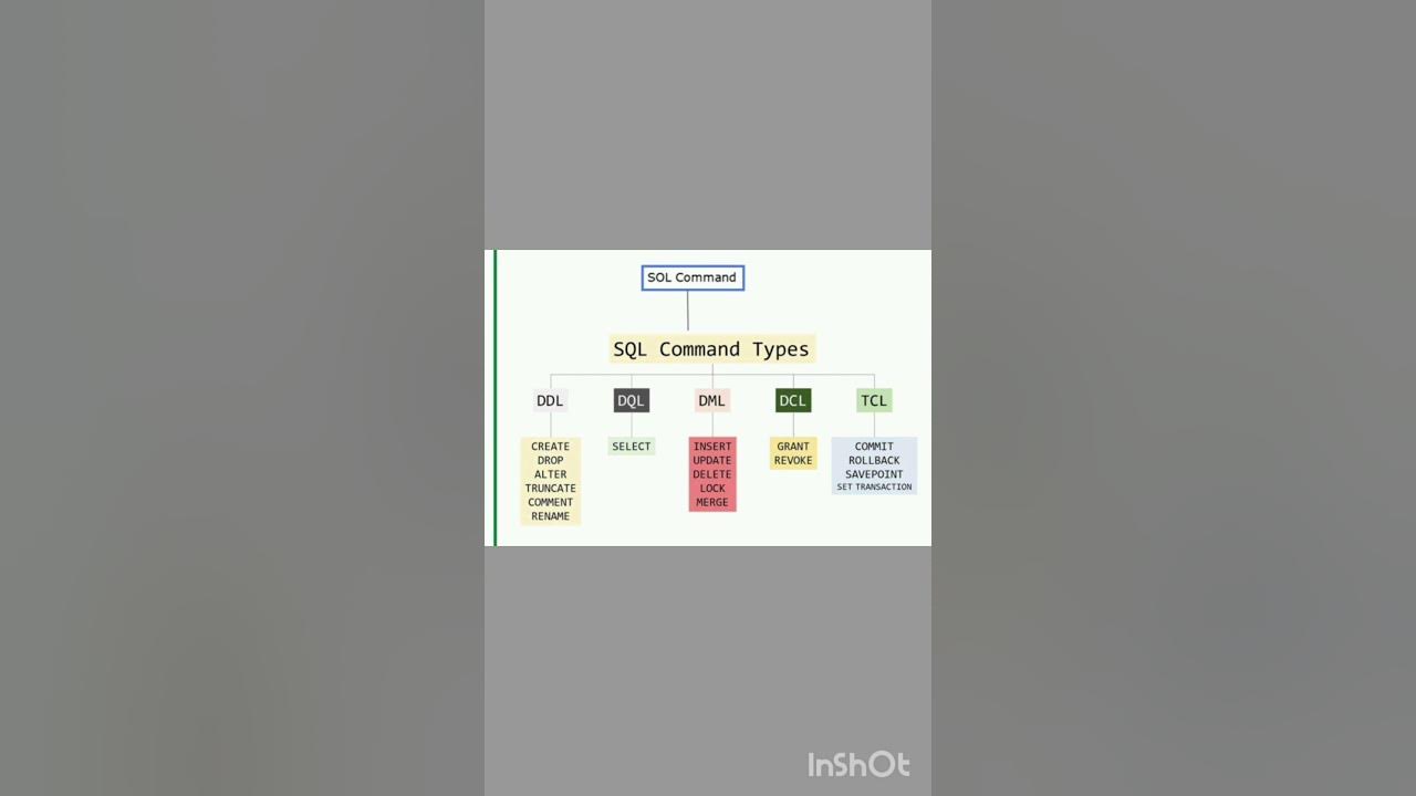 SQL Commands Visualized with Graphs #sqlcommands #softwaredevelopment ...