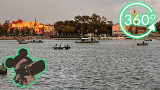 360º View: World Showcase Harmonious Barges Removed!