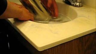 How to Clear a Clogged Sink Drain Fast  Using a Kinetic Water Ram