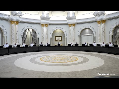 ولي عهد الشارقة يترأس اجتماع المجلس التنفيذي