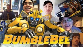 Transformers Fans Experiencing Bumblebee - #BumblebeeBuzz