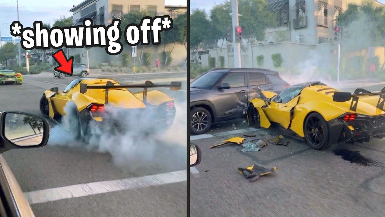 When SHOWING OFF In A Supercar Backfires Instantly