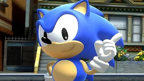 Sonic Generations - Classic Sonic in 3D Modern Stages