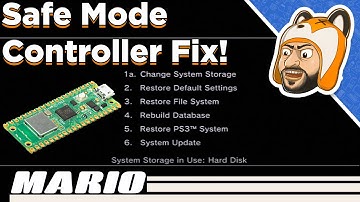 Use Safe Mode on the PS3 Without an Original Controller!