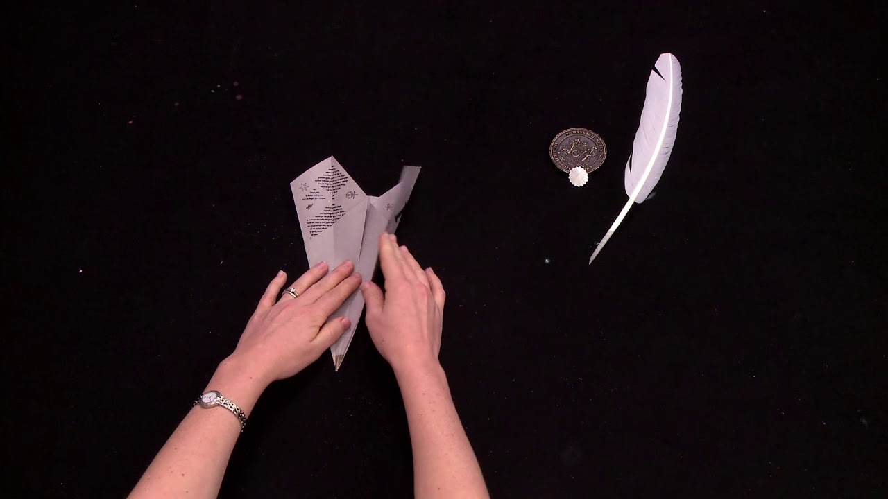 Letterlocking: Ministry of Magic Memo, England (1990s-present) (UH0176 ...