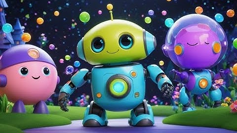 Ricky Robot Counts to Five | Fun Toddler Counting Song | Interactive Nursery Rhyme for Kids