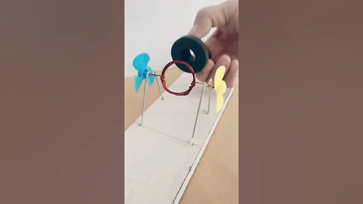 Fan Rotation coil by megantic field || Experiment witj magnet ||