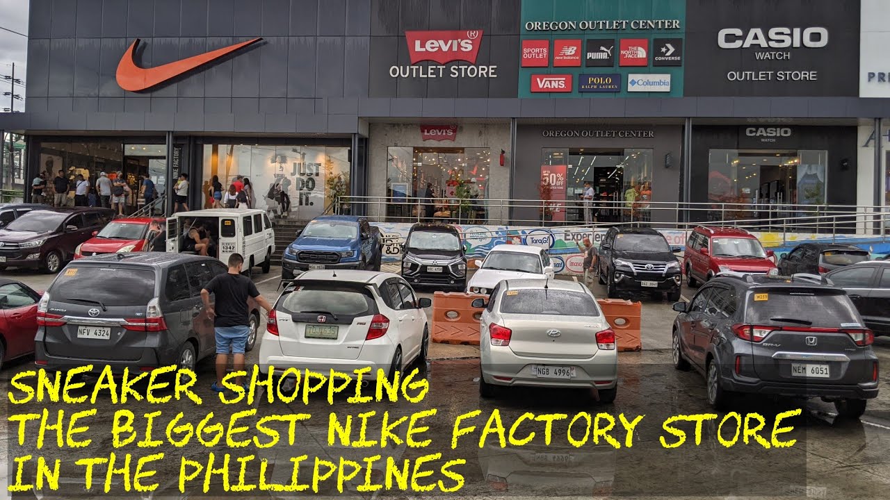 elk Barmhartig Socialistisch Sneaker Shopping | The biggest Nike factory outlet in the Philippines -  YouTube