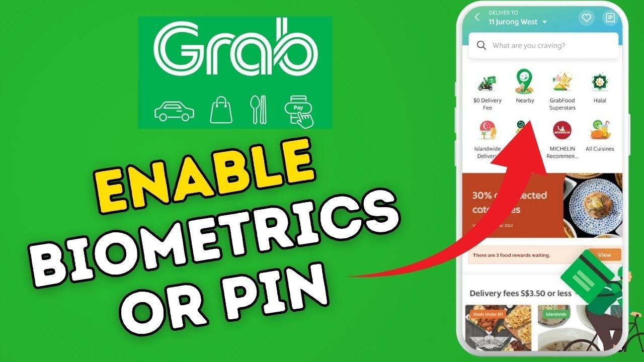 How to Enable Biometric or PIN Login in Grab 2025?