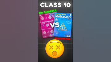 RD Sharma Vs RS Aggarwal 🧐 Which reference book is best for class 10? #class10