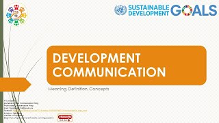 Development Communication