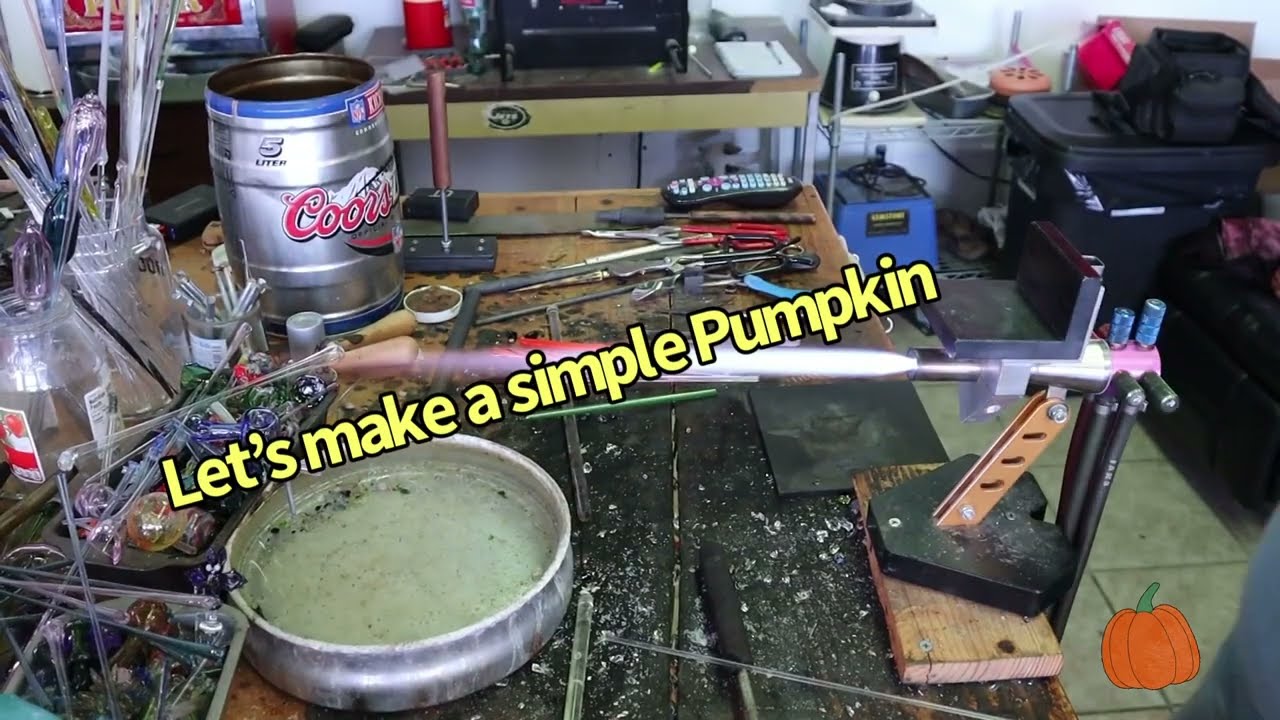 Let's Make a Pumpkin Figure - Lampwork Tutorial
