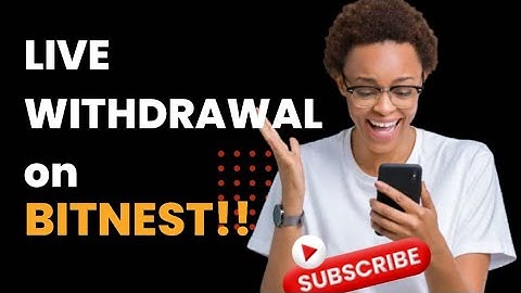Live BitNest Withdrawal 