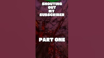 SHOUTING OUT MY SUBS PART 1