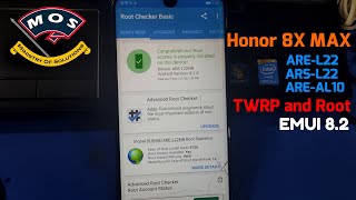 Honor 8X MAX ARE-L22HN ARS-L22 TWRP Root EMUI8.2