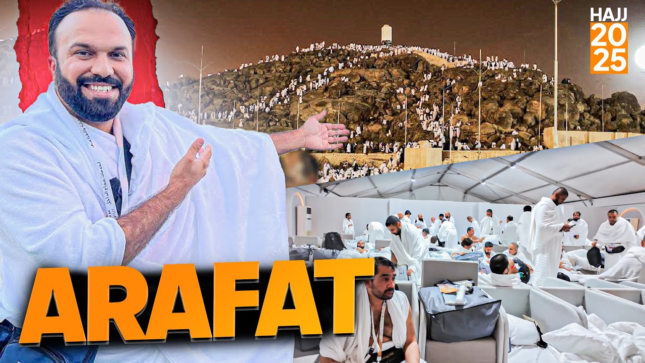 From Mina to Arafat ⛰ The Most Sacred Day of Hajj 2025 🤍