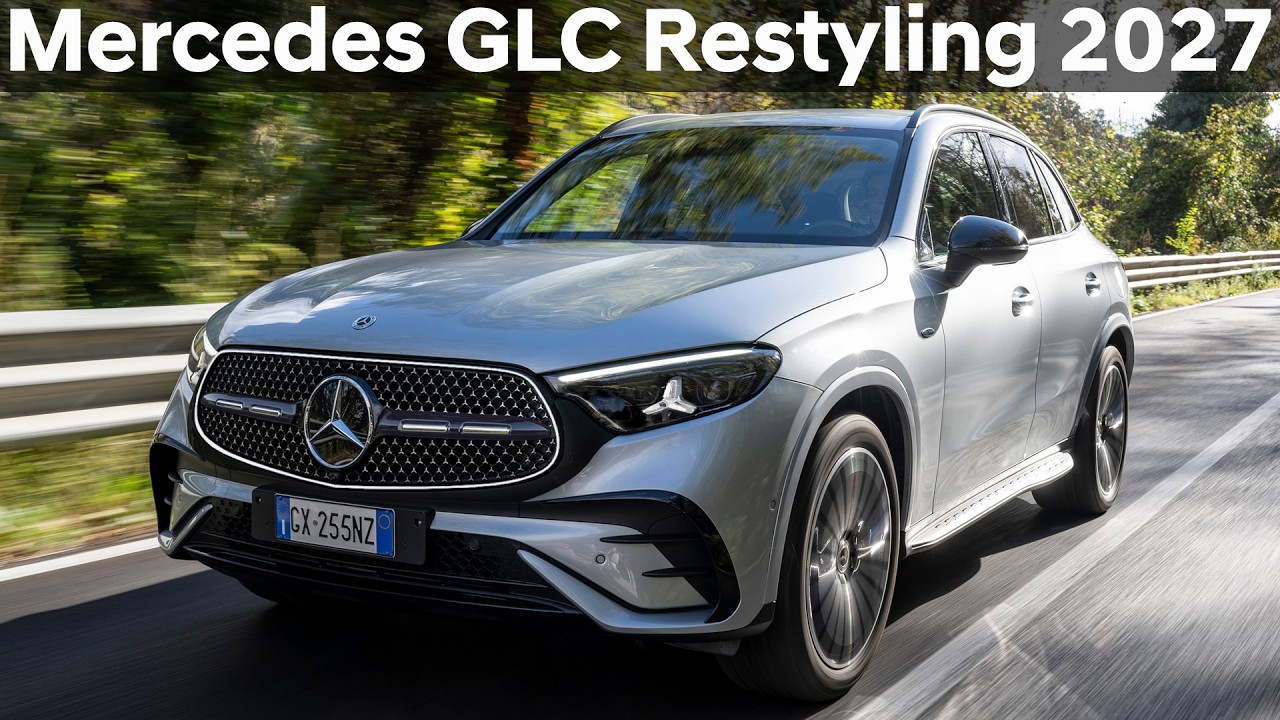 2027-2028 Первый взгляд Mercedes-Benz GLC Restyling - Ещё современее и технологичнее!