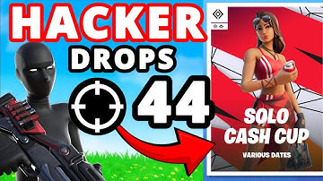 I Spectate A Hacker Drop 44 Elims In A Cash Cup (Exposing Cheaters In Fortnite)