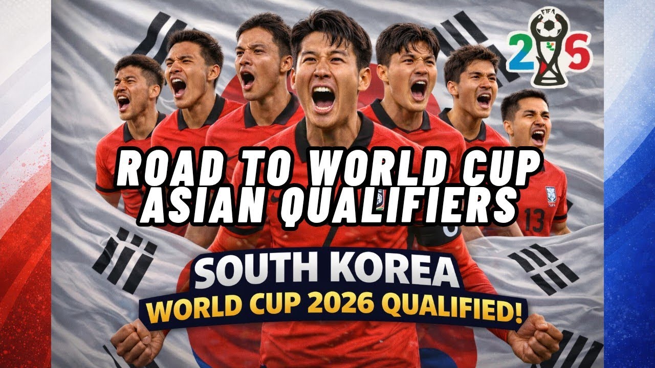 South Korea Road to World Cup 2026 🇰🇷🔥 | Asian Qualifiers Journey