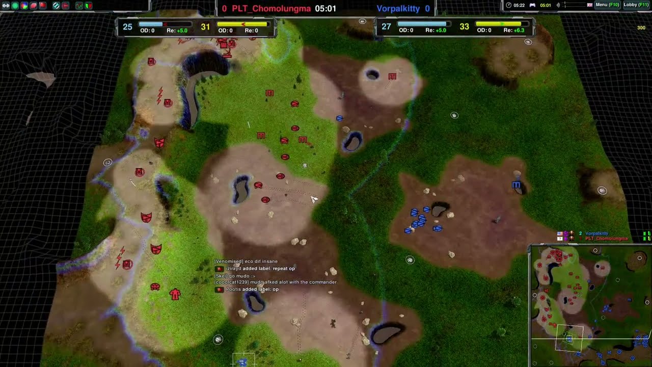 Zero-K 1v1 Tournament August 2024 - PLT_Chomolungma vs Vorpalkitty