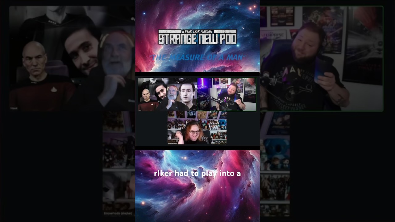 Hawk on Data, Riker’s cross examination, and if Geordi should have been called. #startrektng