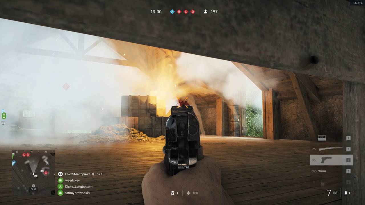 Battlefield V When You Don't Have Throwing Knives YouTube