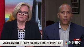 Fmr Senator Claire McCaskill asks Cory About His Views on the Fight for Reproductive Rights