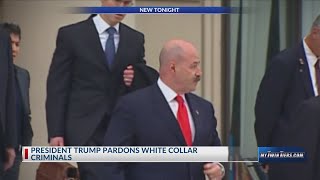President Trump pardons white collar criminals