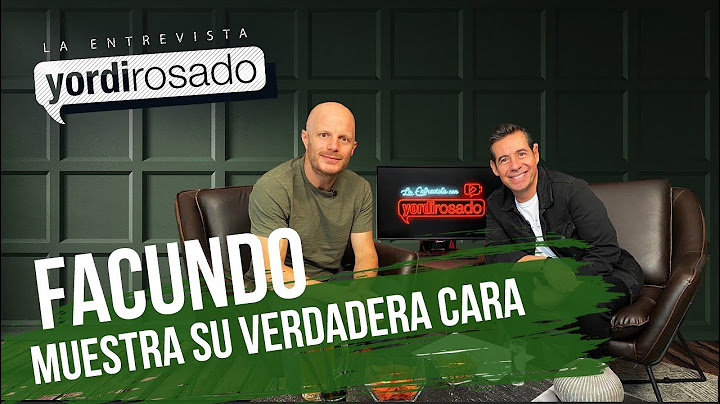 FACUNDO muestra su VERDADERA CARA | La Entrevista con YORDI ROSADO