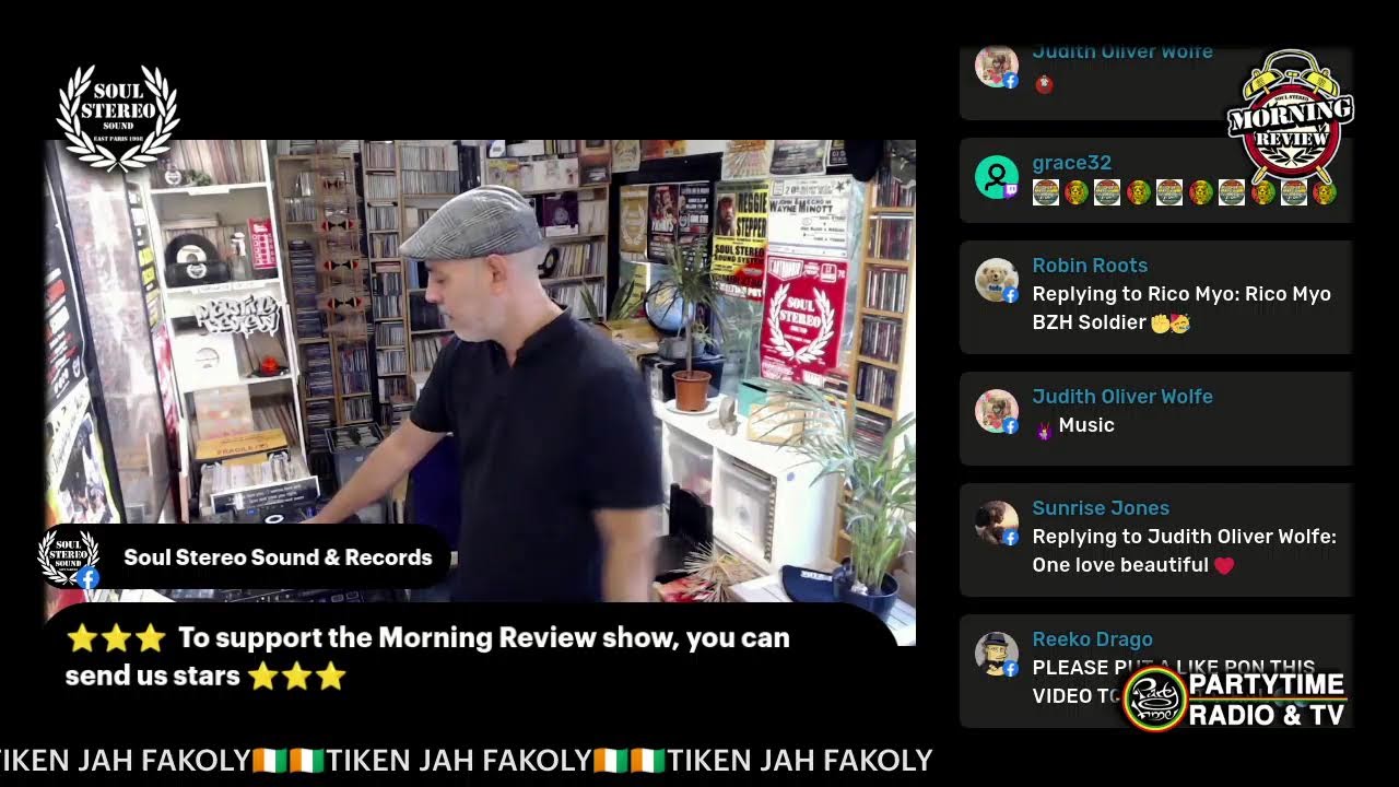 TIKEN JAH FAKOLY  MORNING REVIEW