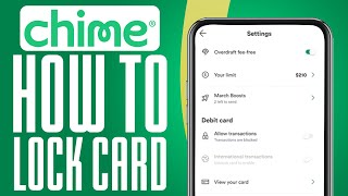 How To Lock Chime Card (2025) Easy Tutorial