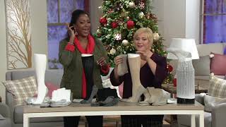 Catawba Set of 3 Foot Comfort Relax Fit Crew Socks on QVC