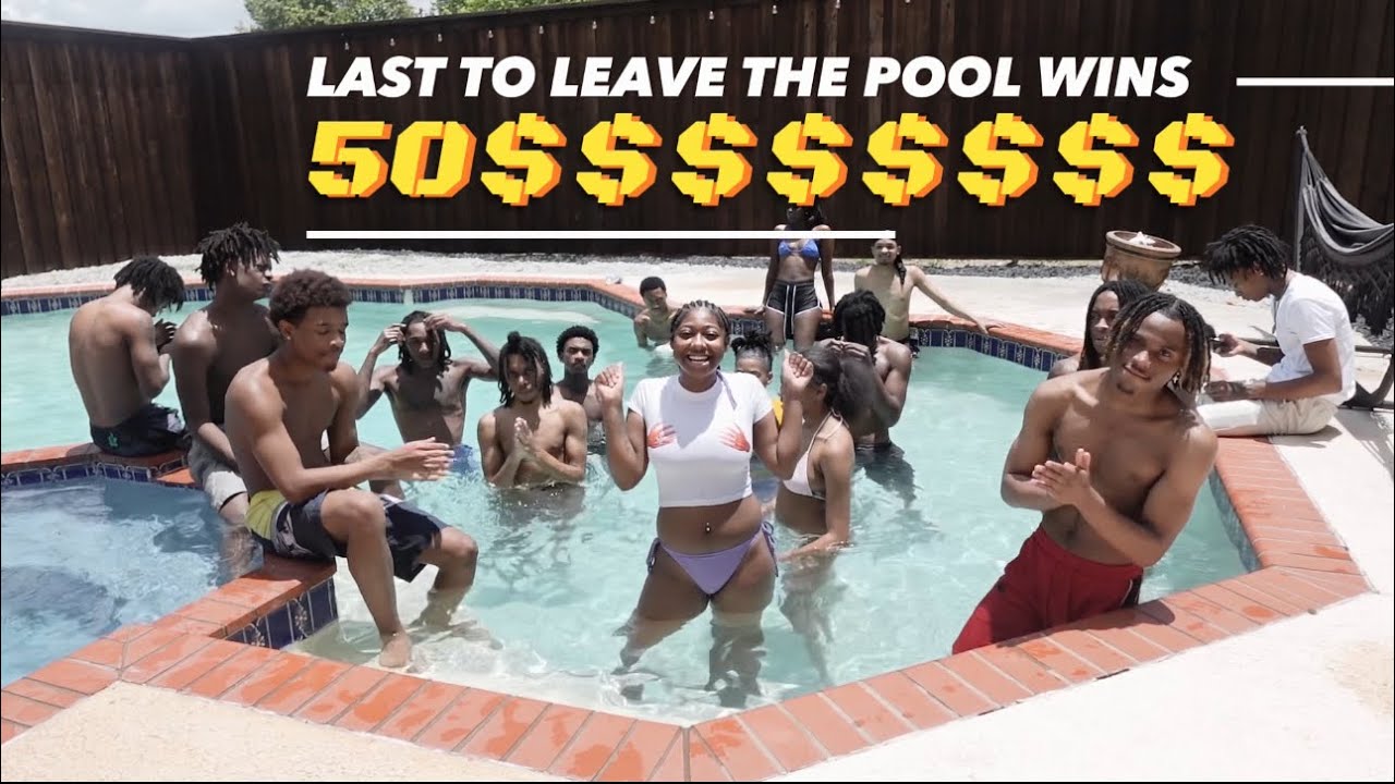 LAST TO LEAVE THE POOL WINS $$$ W/ THE COMPACT HOUSE | DTMnation |