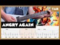 Megadeth - Angry Again - Guitar Tab | Lesson | Cover | Tutorial | 1/2 Step Down Tuning