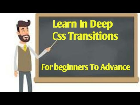 Html & Css Tutorials#21 2021 Css Transitions in hindi/urdu Web Designing