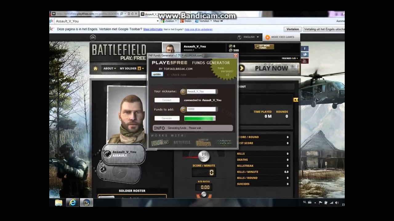 Battlefield Play4Free: FUNDS GENERATORS SUCK!!!
