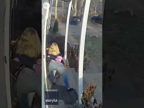 heroic mom saves