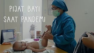 Pijat Bayi Tradisional ala Bidan - Klinik Sehati Kasih Ibu | Anak kecil dipijat saat pandemi covid19