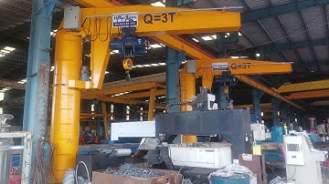 Kiểm định cầu trục quay 3 tấn tại KCN Vũng Áng, Hà Tĩnh