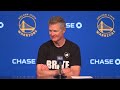 Steve Kerr Recaps Warriors Loss to Nuggets | Feb. 25, 2024