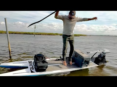 Flip Test On a SUP Customs Hybrid Build